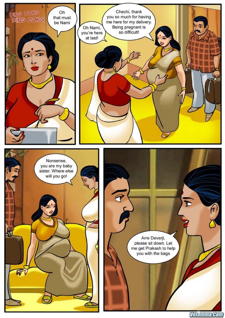 Velamma - Episode 3 - How far would you go for your family? - Panel 001