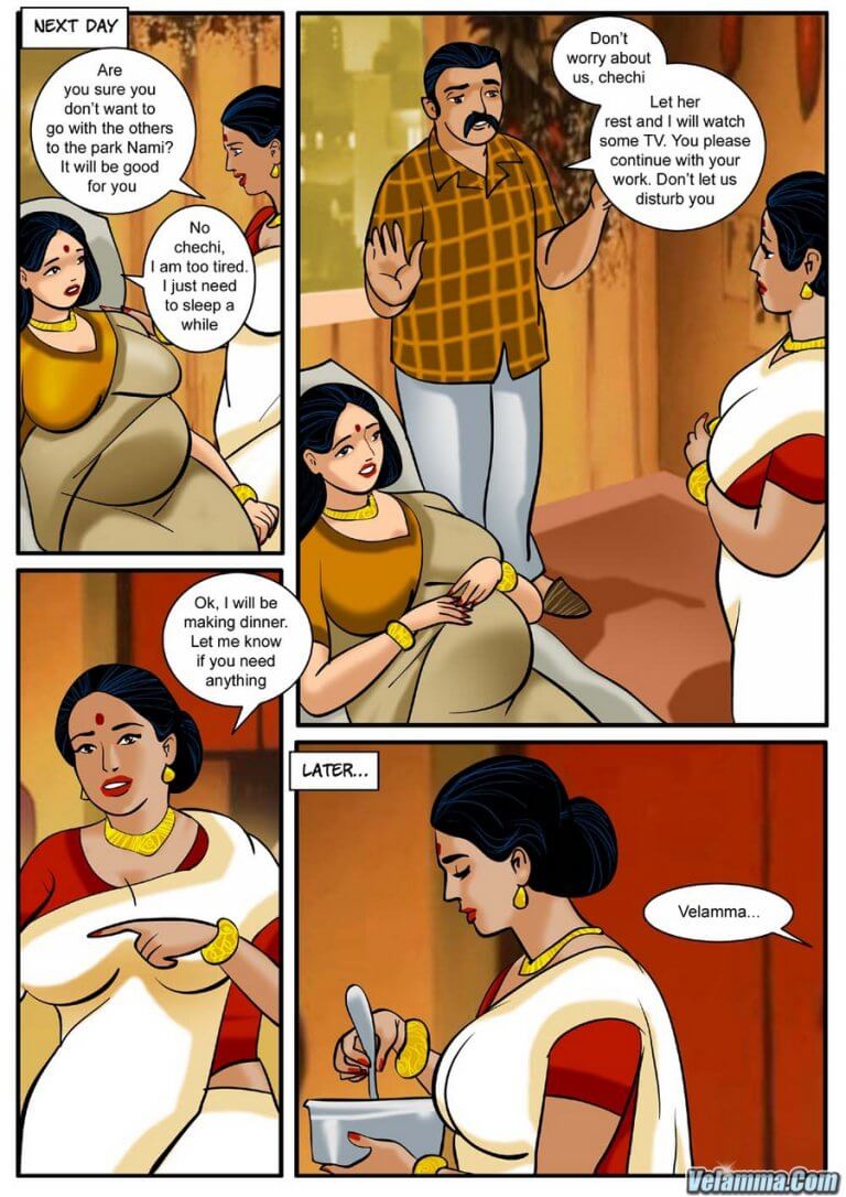 Velamma - Episode 3 - How far would you go for your family? - Panel 004